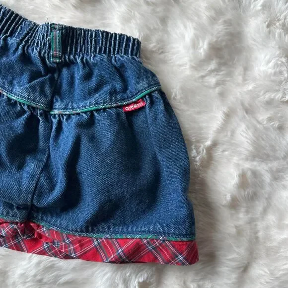 Oshkosh-b-gosh Women's Blue and Navy Skirt - Picture 4 of 5